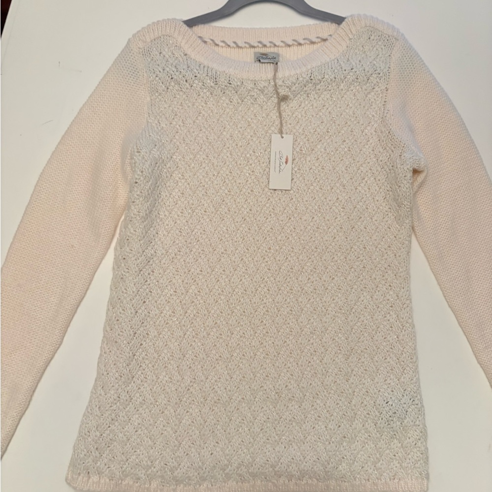 Bob Timberlake Cream Knit Sweater